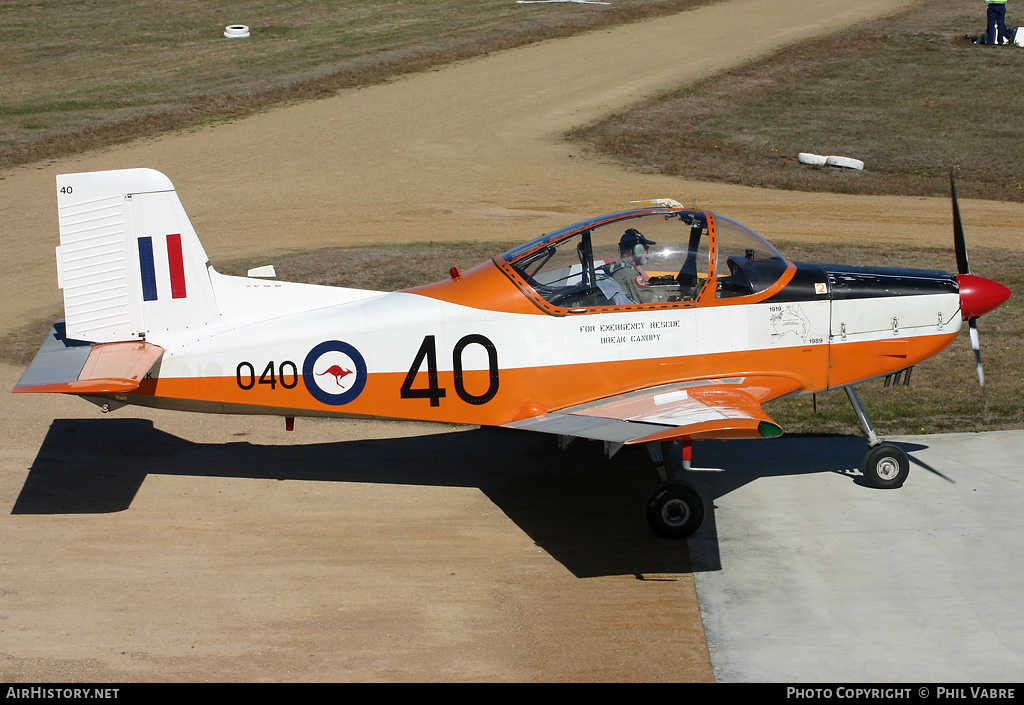 Aircraft Photo of VH-CTK | New Zealand CT-4A Airtrainer | Australia - Air Force | AirHistory.net #36337