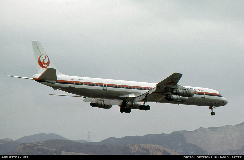 Aircraft Photo of JA8041 | McDonnell Douglas DC-8-61 | Japan Air Lines - JAL | AirHistory.net #36345