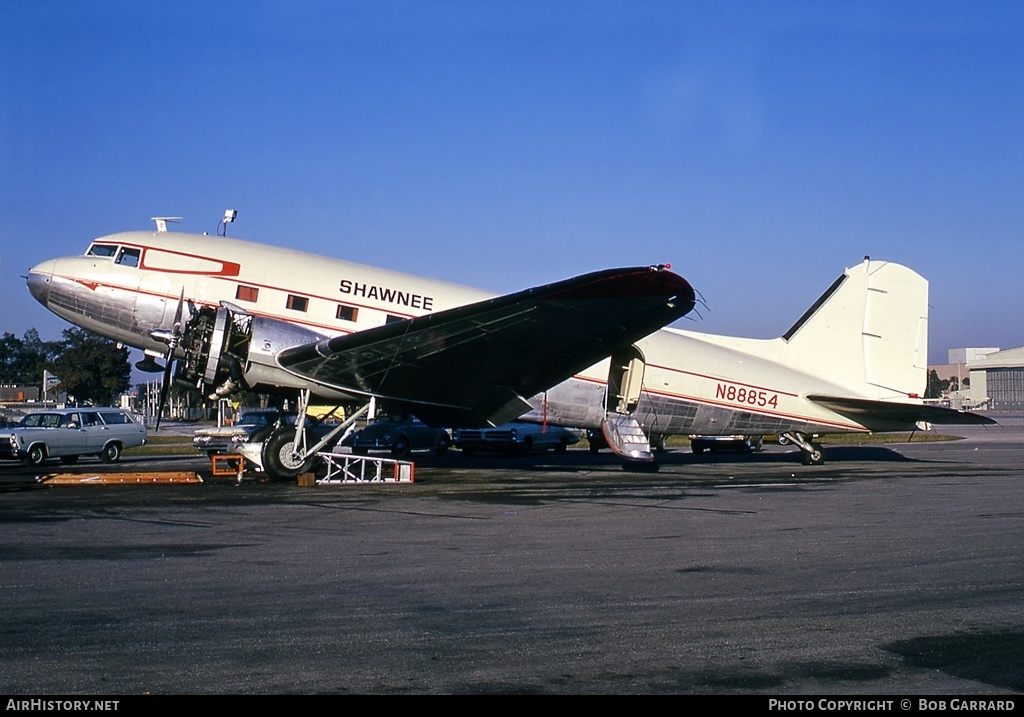 Aircraft Photo of N88854 | Douglas C-53D Skytrooper | Shawnee Airlines | AirHistory.net #36359