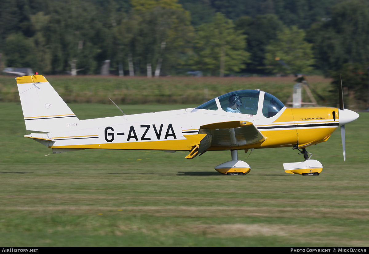 Aircraft Photo of G-AZVA | Bolkow BO-209 Monsun | AirHistory.net #36365