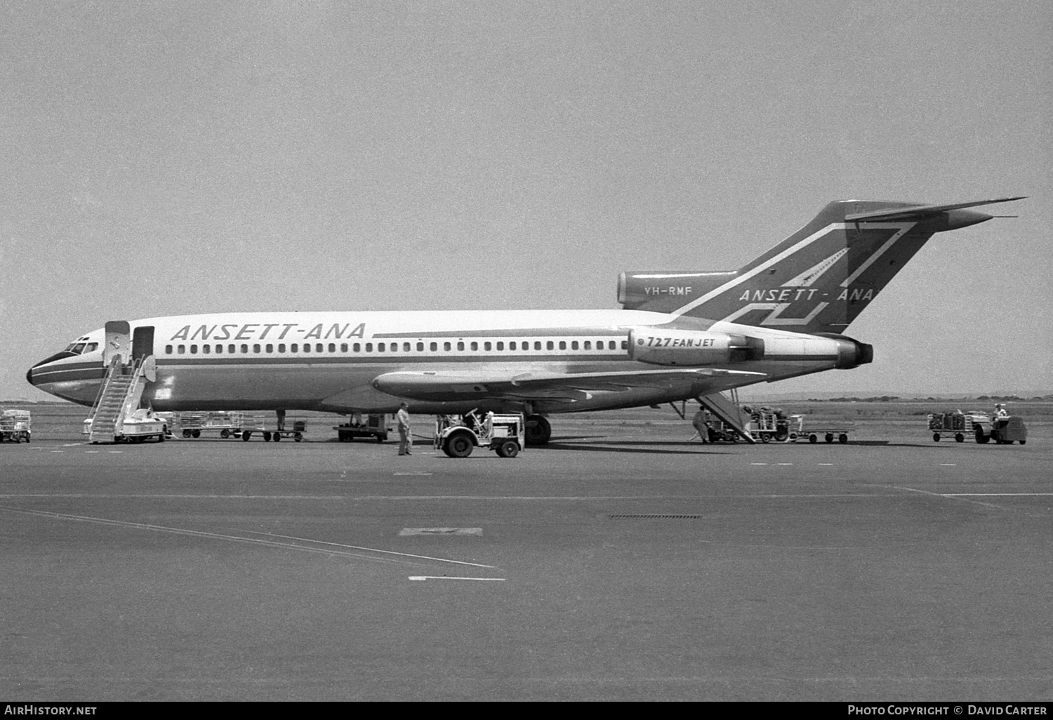 Aircraft Photo of VH-RMF | Boeing 727-77 | Ansett - ANA | AirHistory.net #36377
