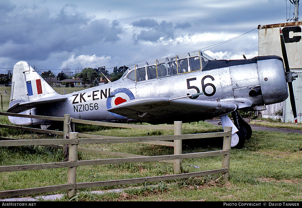 Aircraft Photo of ZK-ENL / NZ1056 | North American AT-6C Harvard IIA | New Zealand - Air Force | AirHistory.net #36381