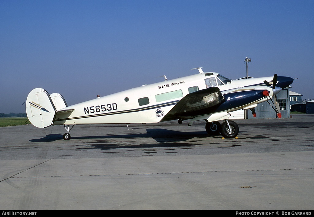 Aircraft Photo of N5653D | Hamilton Westwind III | SMB Stage Lines | AirHistory.net #36385