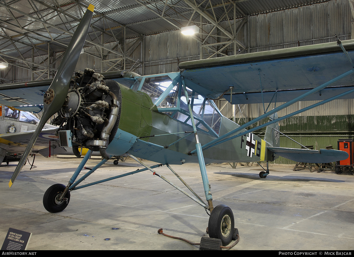 Aircraft Photo of G-BIRW | Morane-Saulnier MS.505 Criquet | Germany - Air Force | AirHistory.net #36389