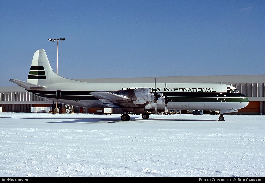 Aircraft Photo of N5535 | Lockheed L-188A(F) Electra | Evergreen International Airlines | AirHistory.net #36391