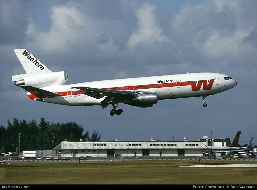 Aircraft Photo of N914WA | McDonnell Douglas DC-10-10 | Western Airlines | AirHistory.net #36396