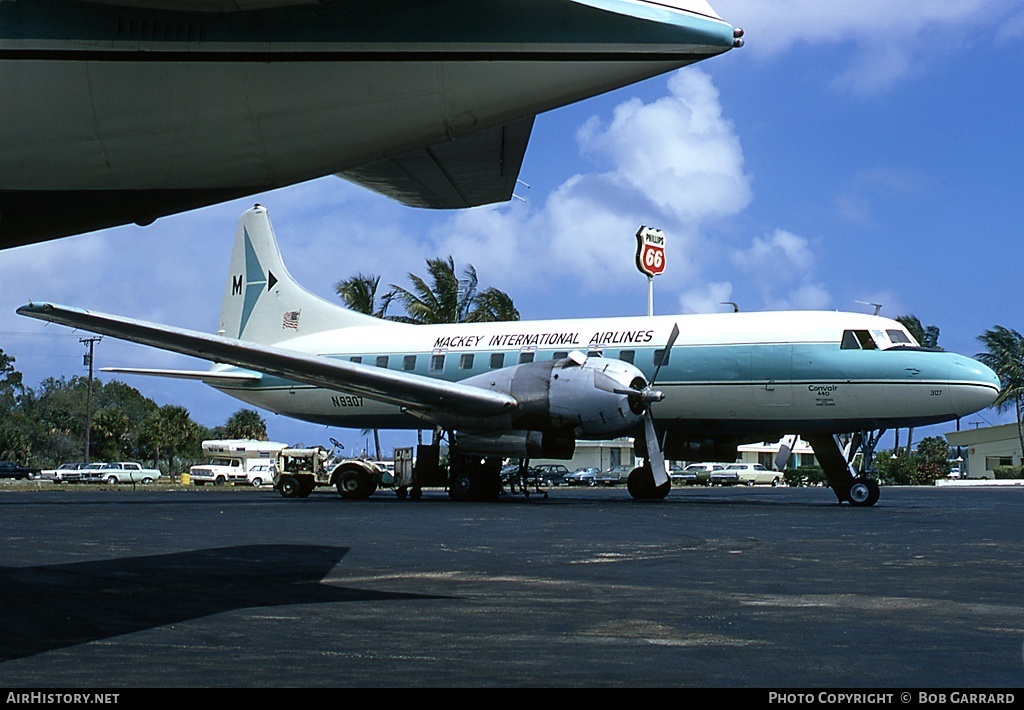 Aircraft Photo of N9307 | Convair 440-86 Metropolitan | Mackey International Airlines | AirHistory.net #36397