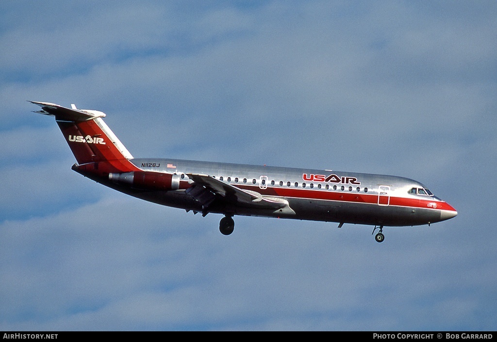 Aircraft Photo of N1126J | BAC 111-204AF One-Eleven | USAir | AirHistory.net #36416