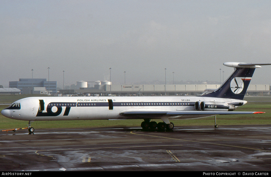 Aircraft Photo of SP-LBH | Ilyushin Il-62MK | LOT Polish Airlines - Polskie Linie Lotnicze | AirHistory.net #36417