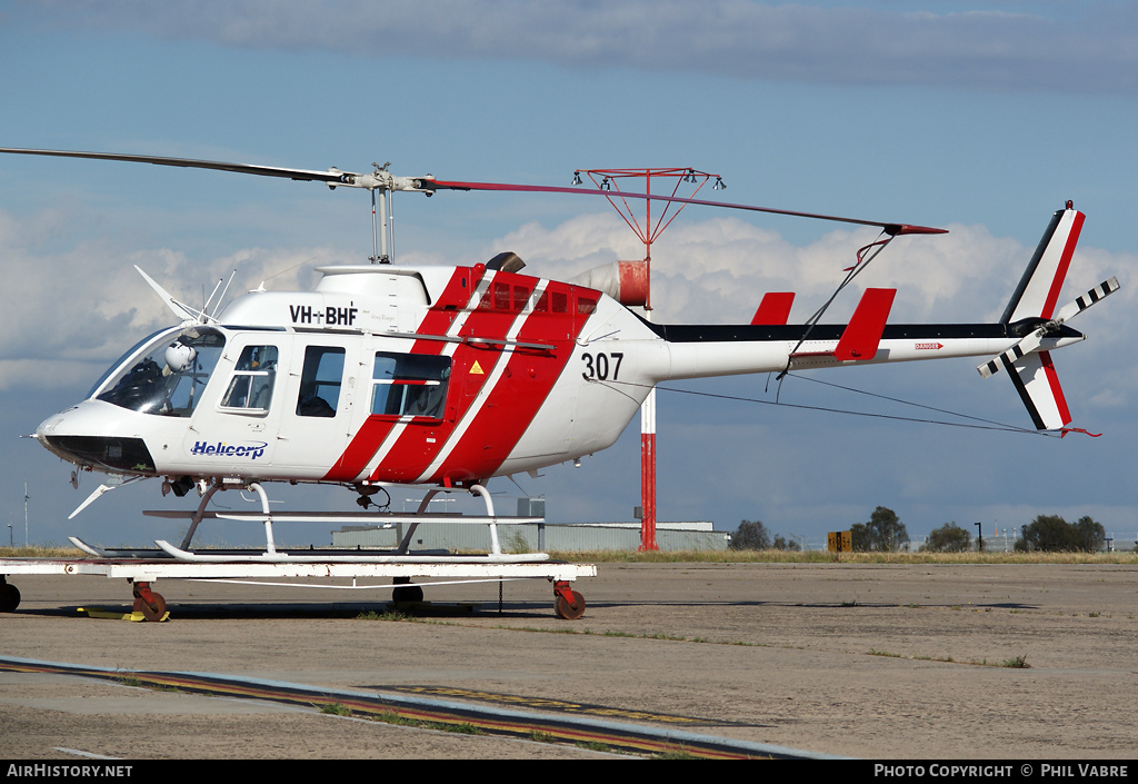 Aircraft Photo of VH-BHF | Bell 206L-1 LongRanger II | Helicorp | AirHistory.net #36423