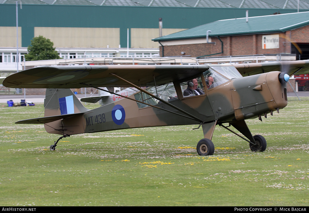 Aircraft Photo of G-AREI / MT438 | Taylorcraft E Auster Mk3 | UK - Air Force | AirHistory.net #36433