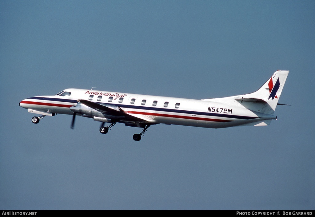 Aircraft Photo of N5472M | Swearingen SA-226TC Metro II | American Eagle | AirHistory.net #36436