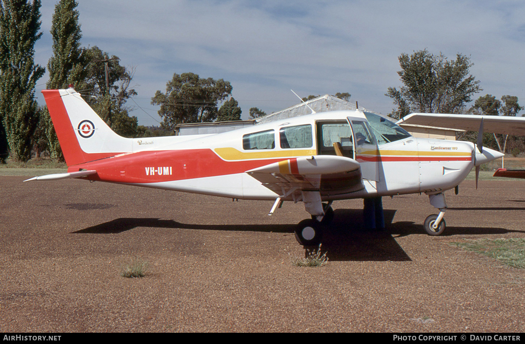 Aircraft Photo of VH-UMI | Beech C23 Sundowner 180 | AirHistory.net #36437