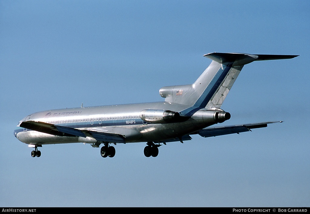 Aircraft Photo of N548PS | Boeing 727-254 | Eastern Air Lines | AirHistory.net #36439