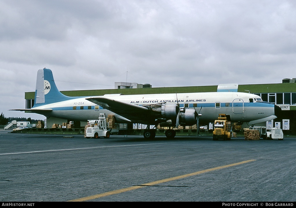Aircraft Photo of PJ-DSA | Douglas DC-6B(F) | ALM - Dutch Antillean Airlines | AirHistory.net #36443