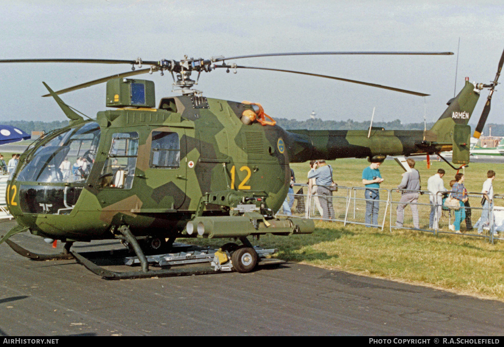 Aircraft Photo of 09212 | MBB Hkp9A (BO-105CB-3) | Sweden - Air Force | AirHistory.net #36481