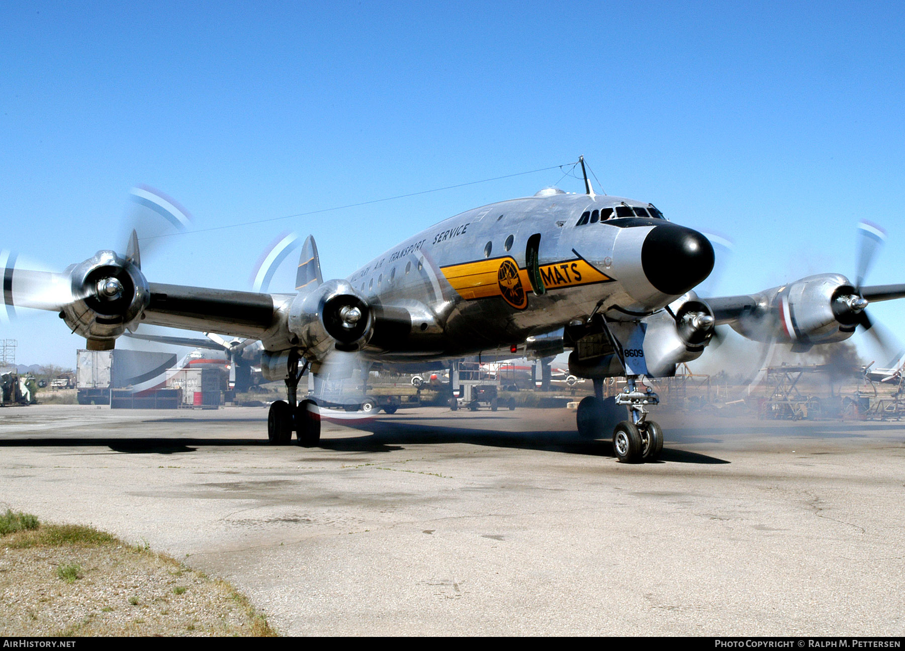 Aircraft Photo of N494TW / 8609 | Lockheed C-121A Constellation | USA - Air Force | AirHistory.net #36511