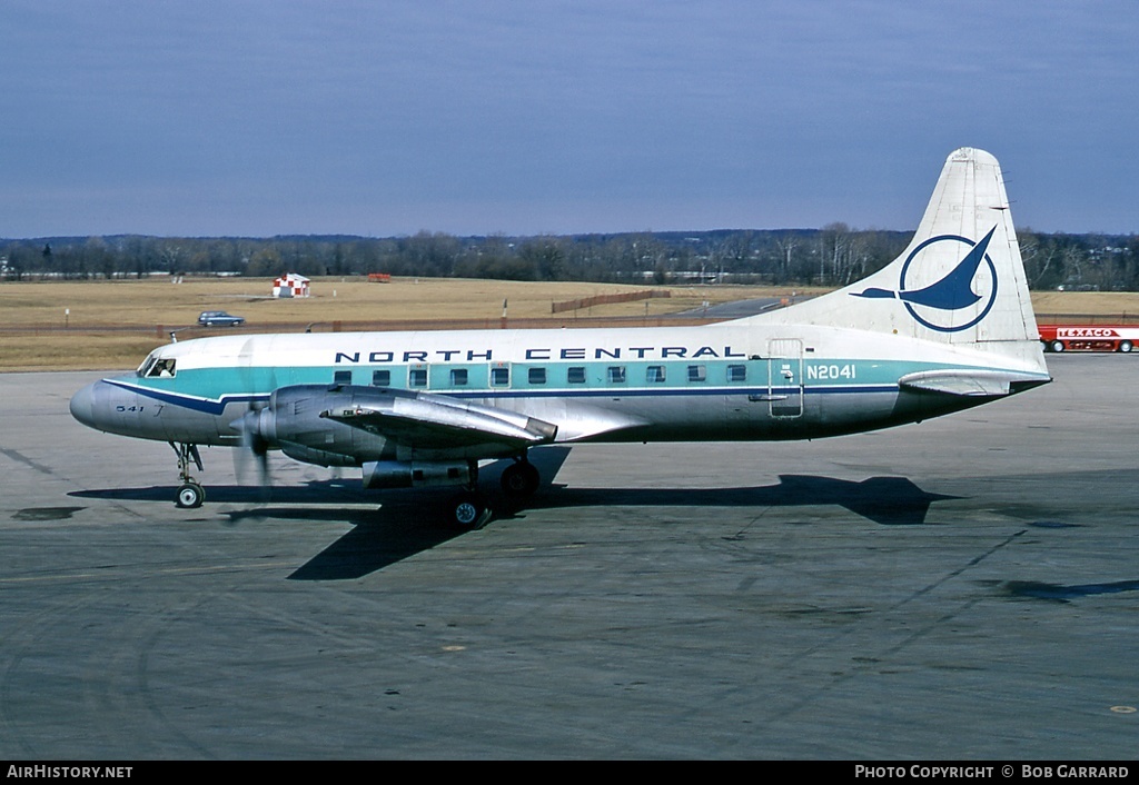 Aircraft Photo of N2041 | Convair 580 | North Central Airlines | AirHistory.net #36529