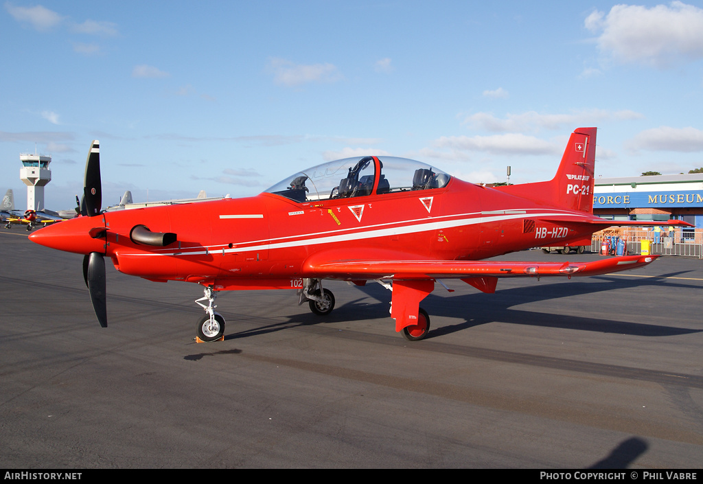 Aircraft Photo of HB-HZD | Pilatus PC-21 | Pilatus | AirHistory.net #36549