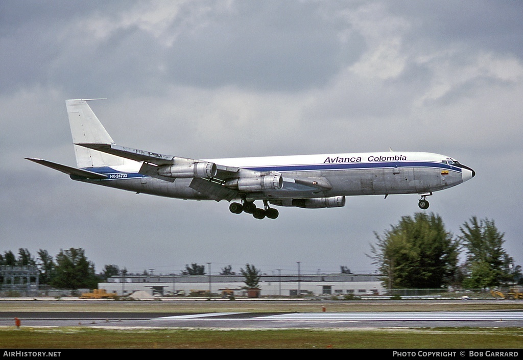 Aircraft Photo of HK-2473X | Boeing 707-321C | Avianca | AirHistory.net #36555