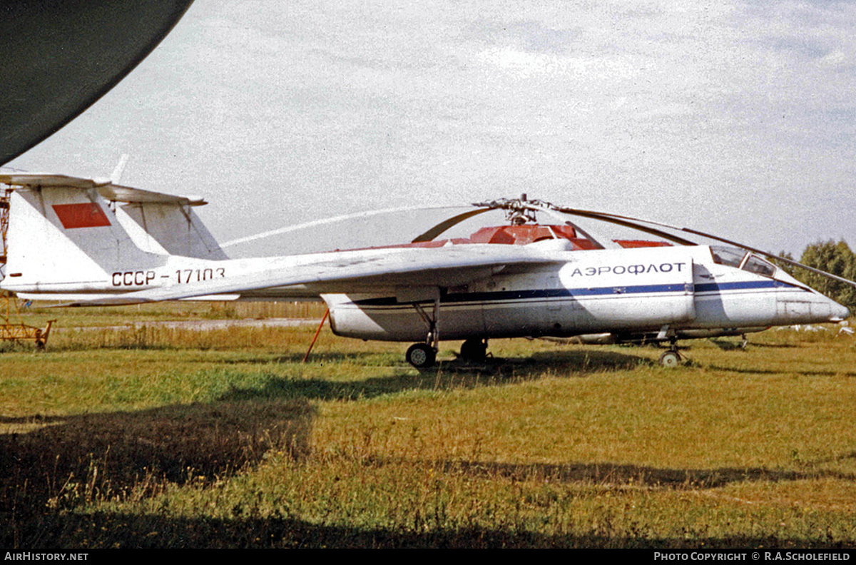 Aircraft Photo of CCCP-17103 | Myasishchev M-17 | Aeroflot | AirHistory.net #36562