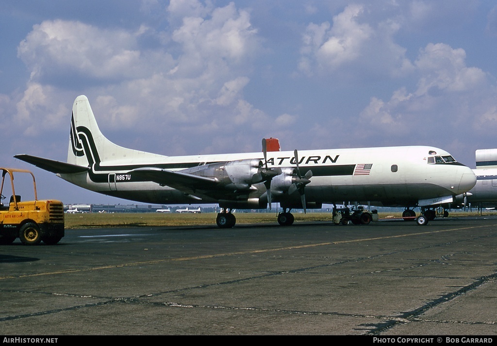 Aircraft Photo of N857U | Lockheed L-188C(F) Electra | Saturn Airways | AirHistory.net #36565