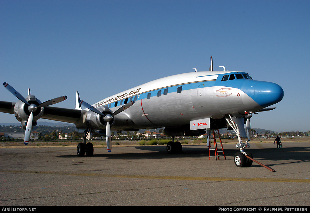 Aircraft Photo of N73544 | Lockheed L-1049F Super Constellation | Breitling | AirHistory.net #36566