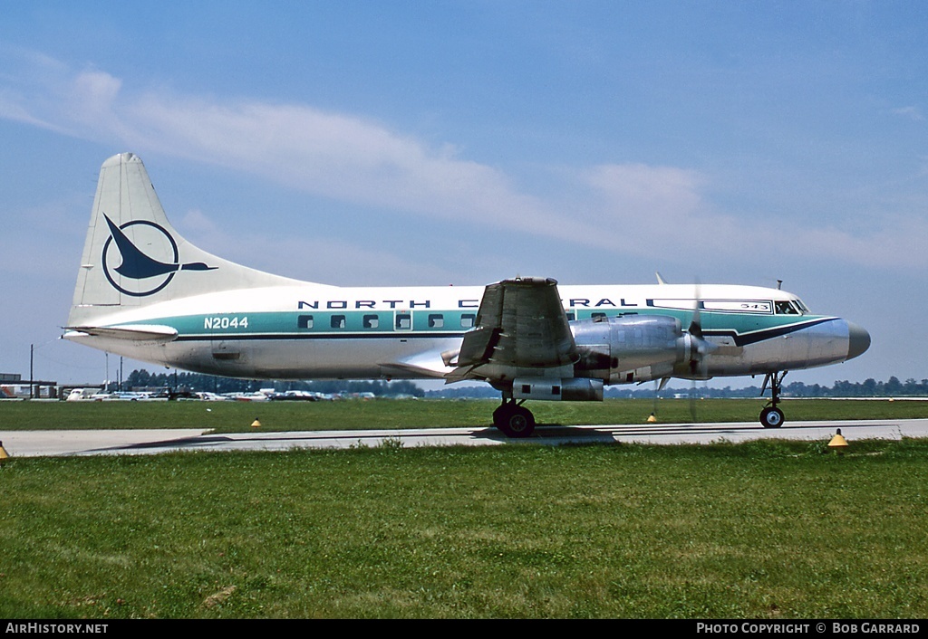 Aircraft Photo of N2044 | Convair 580 | North Central Airlines | AirHistory.net #36567