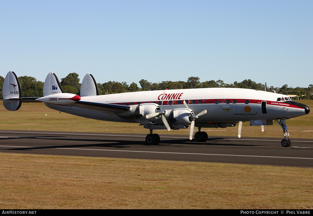 Aircraft Photo of VH-EAG | Lockheed C-121C Super Constellation | AirHistory.net #36582