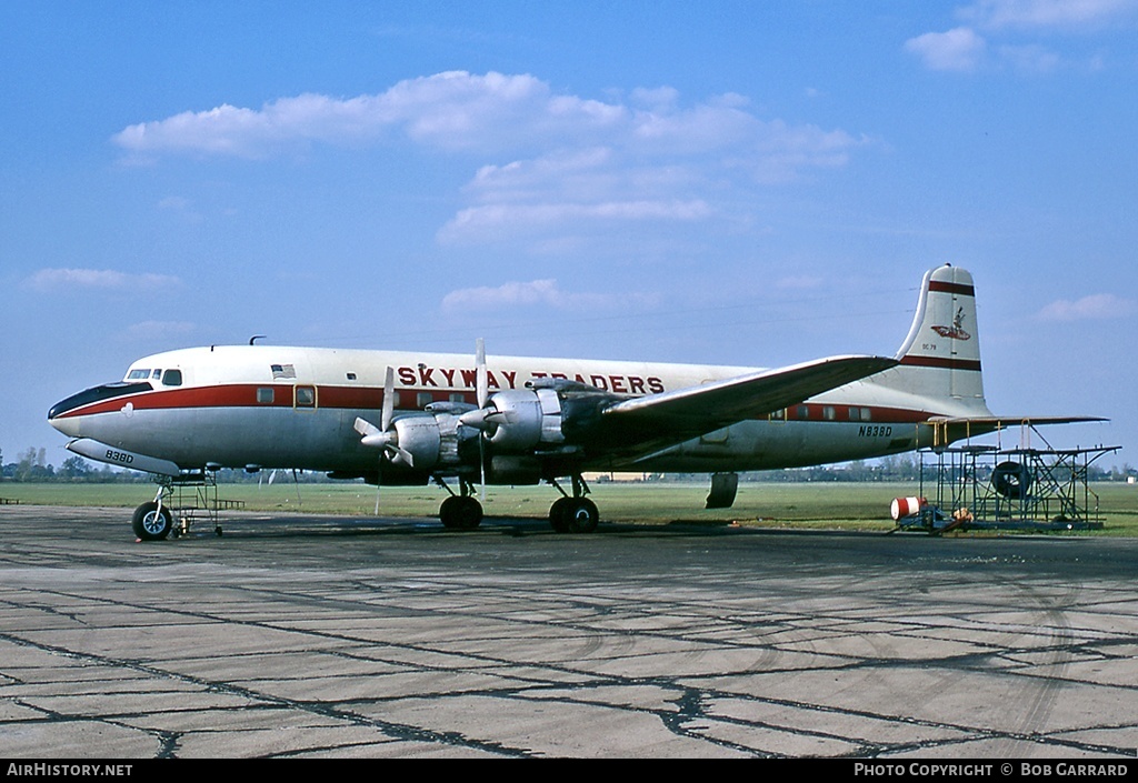 Aircraft Photo of N838D | Douglas DC-7B | Skyway Traders | AirHistory.net #36586