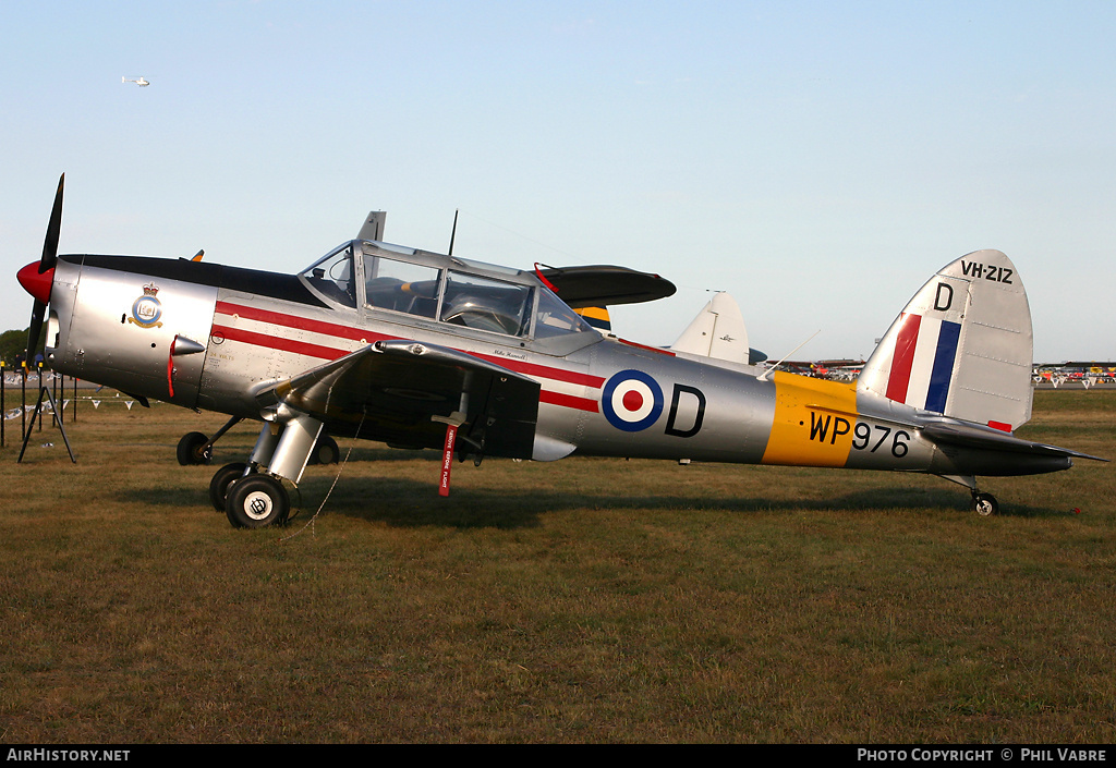 Aircraft Photo of VH-ZIZ / WP976 | De Havilland DHC-1 Chipmunk Mk22A | UK - Air Force | AirHistory.net #36598