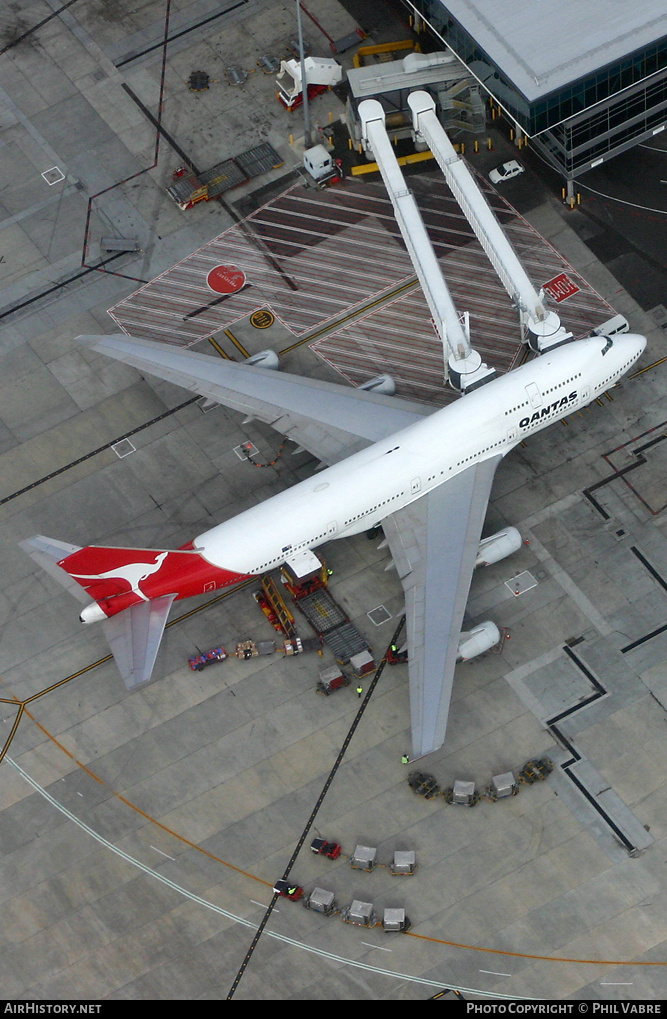 Aircraft Photo of VH-OJM | Boeing 747-438 | Qantas | AirHistory.net #36603