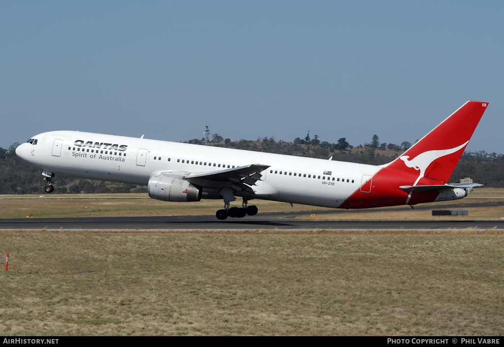 Aircraft Photo of VH-ZXB | Boeing 767-336/ER | Qantas | AirHistory.net #36610