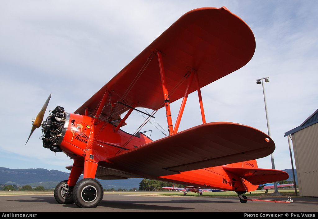 Aircraft Photo of VH-ILW | Boeing PT-17 Kaydet (A75N1) | AirHistory.net #36612