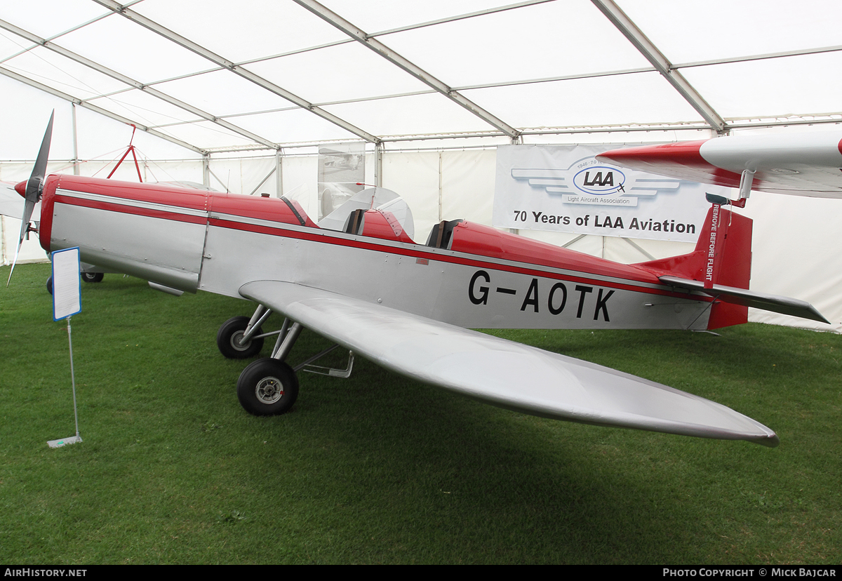 Aircraft Photo of G-AOTK | Druine D-53 Turbi | AirHistory.net #36614