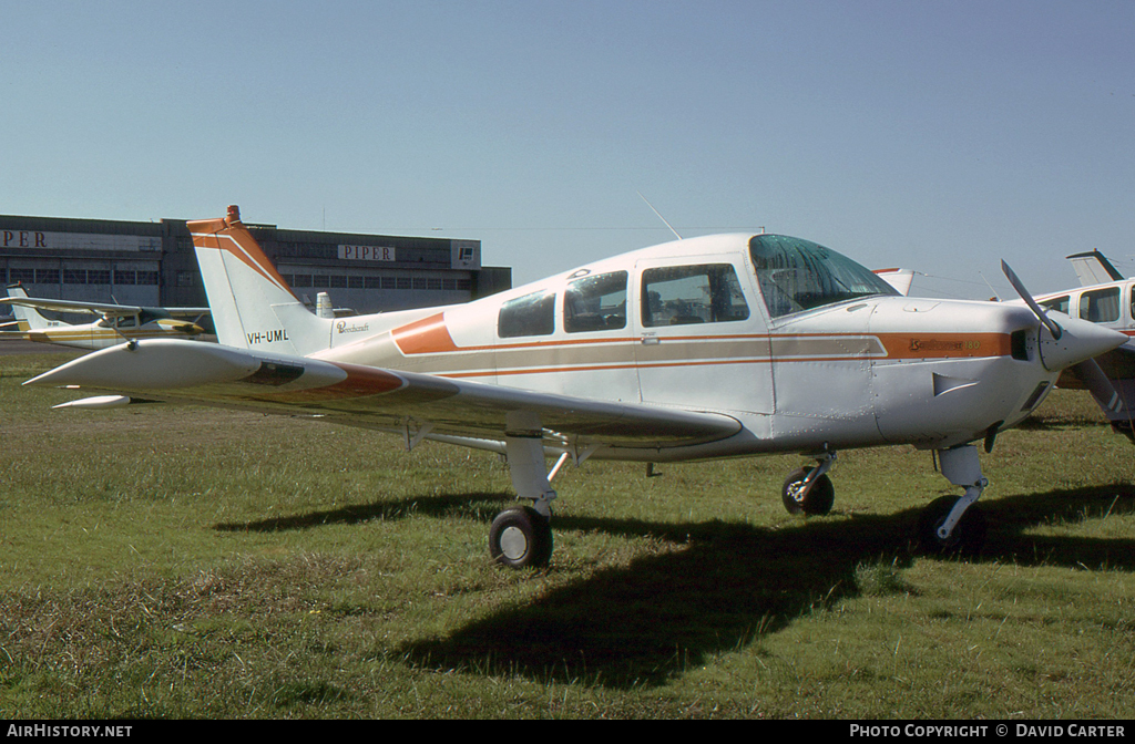 Aircraft Photo of VH-UML | Beech C23 Sundowner 180 | AirHistory.net #36622