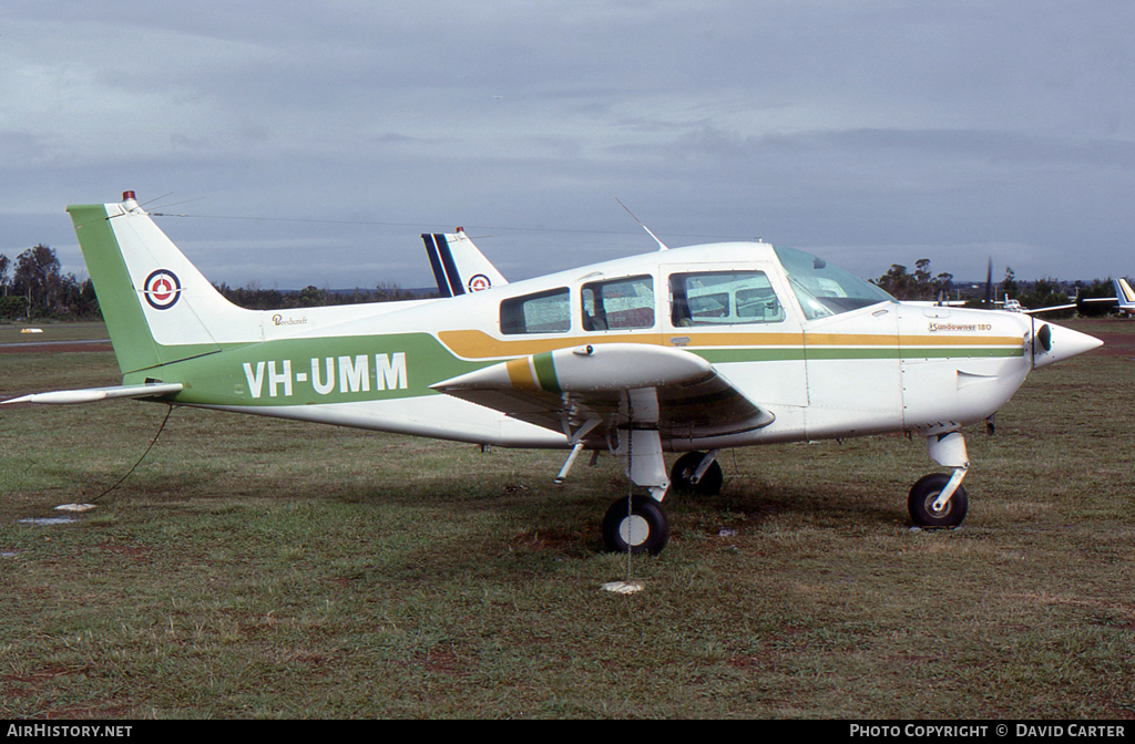 Aircraft Photo of VH-UMM | Beech C23 Sundowner 180 | AirHistory.net #36623