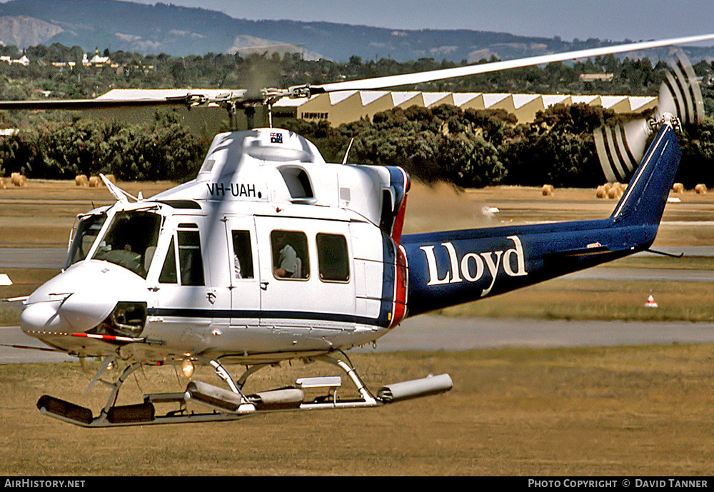 Aircraft Photo of VH-UAH | Bell 412 | Lloyd Helicopters | AirHistory.net #36624