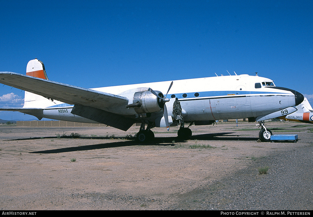 Aircraft Photo of N99AS | Douglas C-54S Skymaster | AirHistory.net #36639