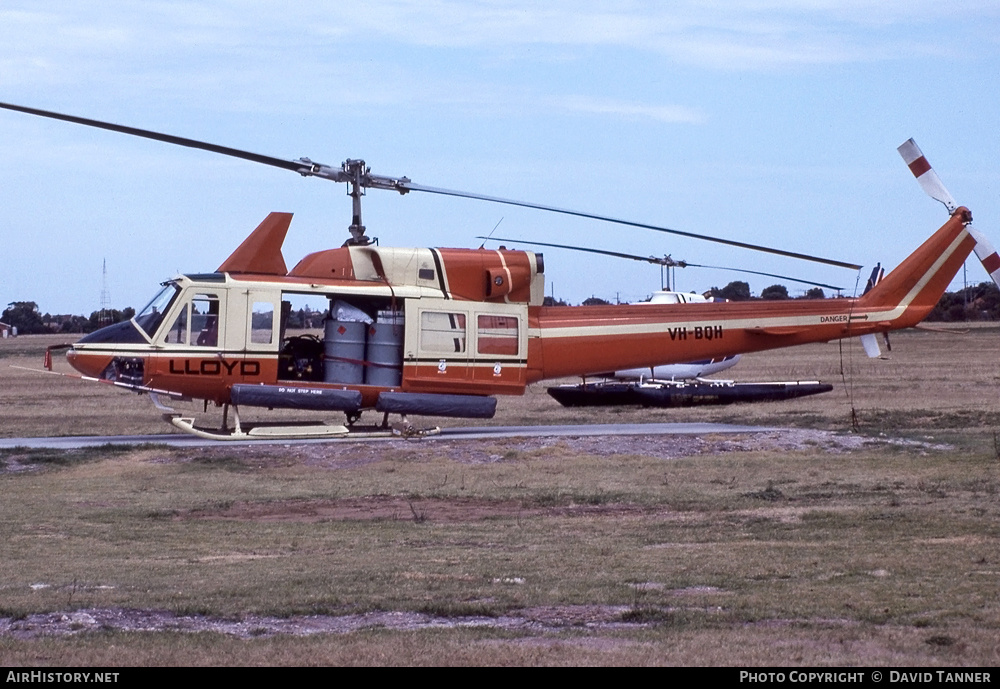 Aircraft Photo of VH-BQH | Bell 212 Twin Two-Twelve | Lloyd Helicopters | AirHistory.net #36646