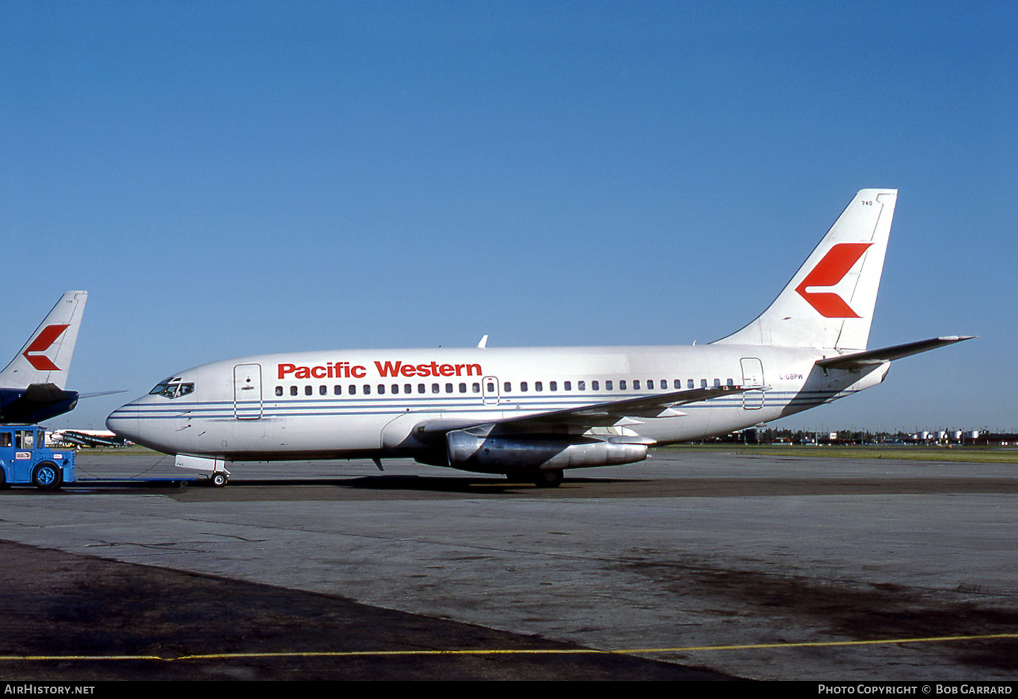 Aircraft Photo of C-GBPW | Boeing 737-275/Adv | Pacific Western Airlines | AirHistory.net #36680