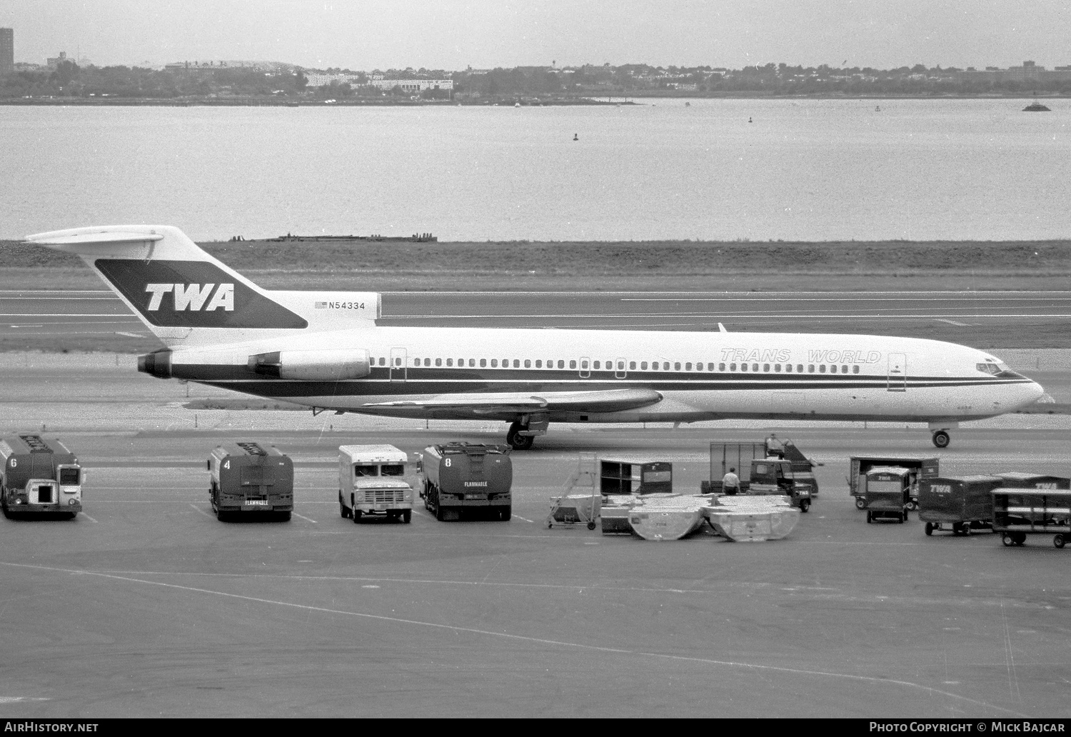 Aircraft Photo of N54334 | Boeing 727-231 | Trans World Airlines - TWA | AirHistory.net #36686