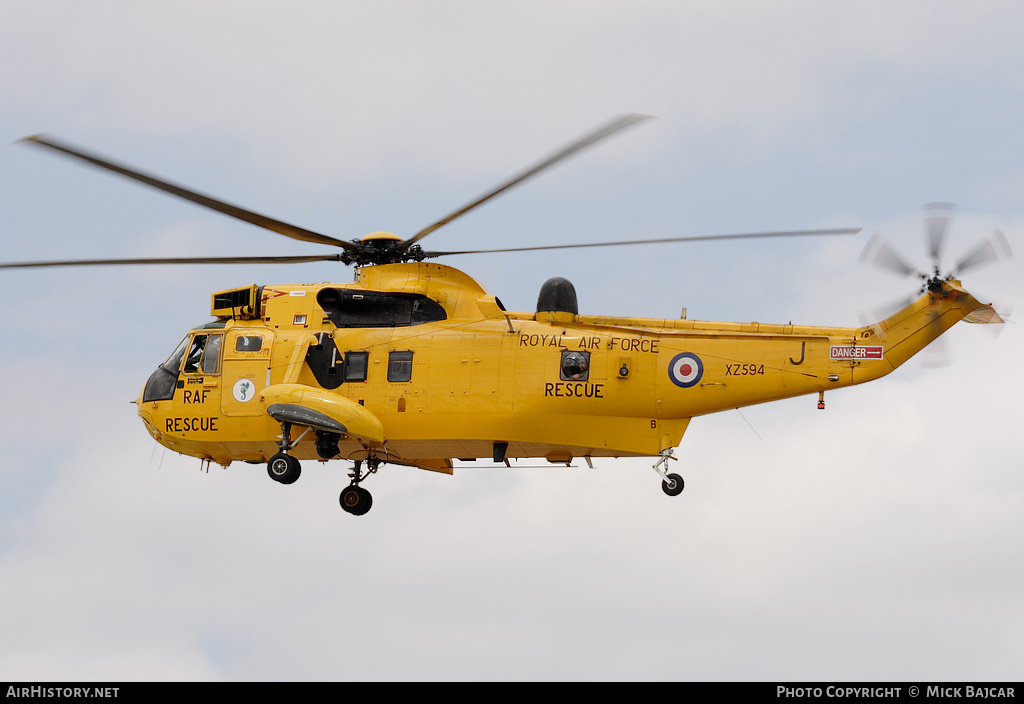 Aircraft Photo of XZ594 | Westland WS-61 Sea King HAR3 | UK - Air Force | AirHistory.net #36700