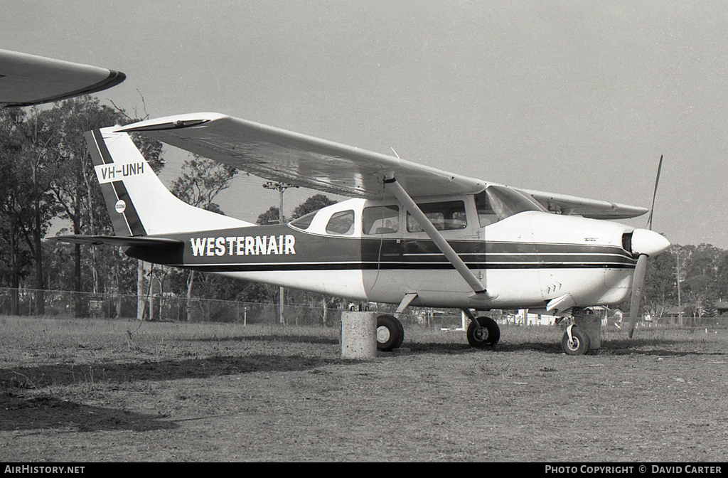 Aircraft Photo of VH-UNH | Cessna 210D Centurion | Westernair | AirHistory.net #36709
