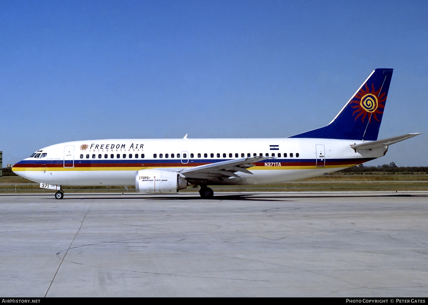 Aircraft Photo of N371TA | Boeing 737-3S1 | Freedom Air | AirHistory.net #36715
