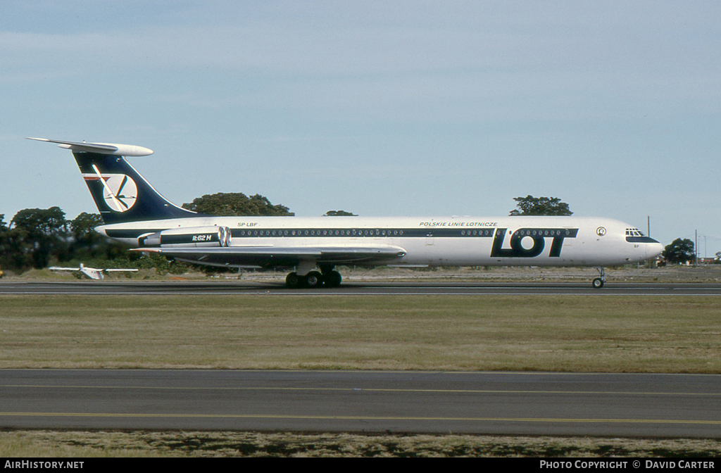 Aircraft Photo of SP-LBF | Ilyushin Il-62M | LOT Polish Airlines - Polskie Linie Lotnicze | AirHistory.net #36720