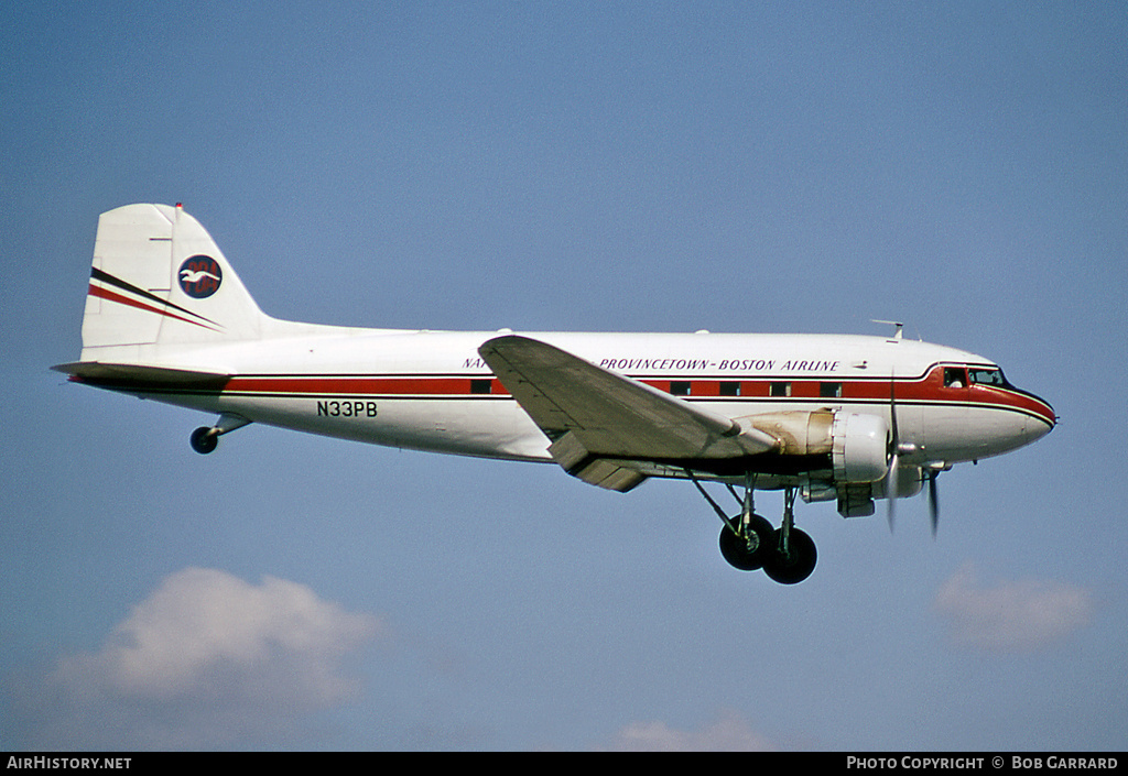 Aircraft Photo of N33PB | Douglas DC-3(C) | Naples Airlines & Provincetown-Boston Airline | AirHistory.net #36741