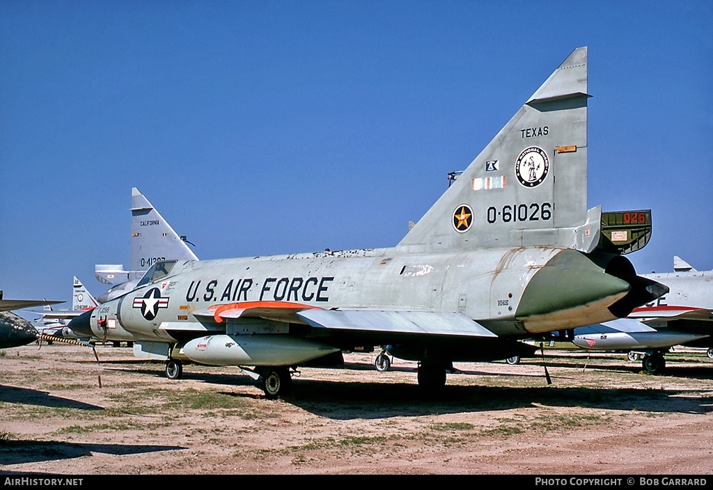 Aircraft Photo of 56-1026 / 0-61026 | Convair F-102A Delta Dagger | USA - Air Force | AirHistory.net #36746
