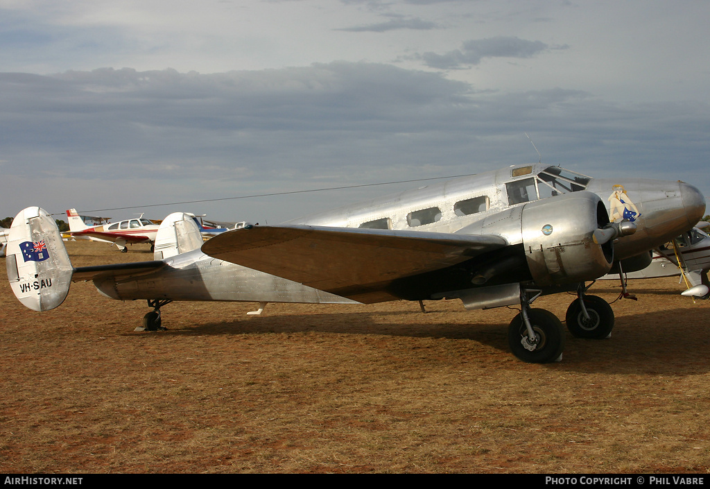 Aircraft Photo of VH-SAU | Beech D18S | AirHistory.net #36749