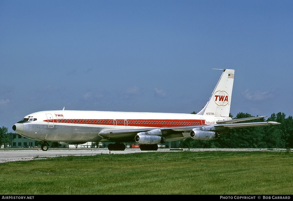 Aircraft Photo of N70785 | Boeing 707-124 | Trans World Airlines - TWA | AirHistory.net #36751